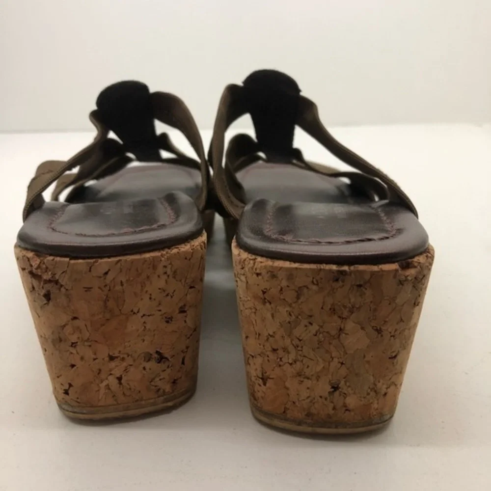 Donald J Pliner Clare cork platform slide sandals